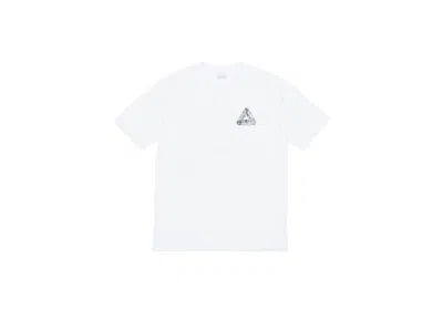 Pre-owned Palace Men's  Bends Triferg T-shirt In White