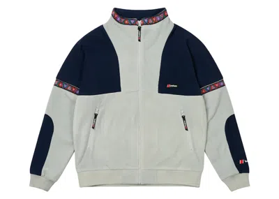 Pre-owned Palace Men's  Berghaus Fleece In Grey/purple In Multi