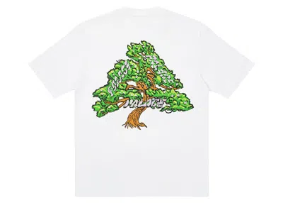 Pre-owned Palace Men's  Bonsai T-shirt In White