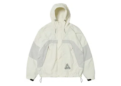 Pre-owned Palace Men's  Border Jacket In Ice/orange