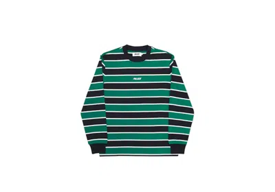 Pre-owned Palace Men's  Border Longsleeve In Black/green