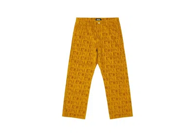 Pre-owned Palace Men's  Bossy Pant In Yellow