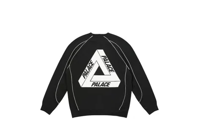 Pre-owned Palace Men's  Bowl Out Crew In Black