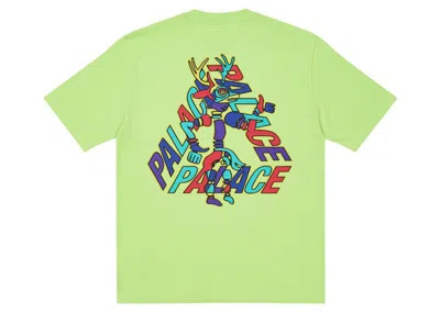 Pre-owned Palace Men's  Bsans T-shirt In Light Lime