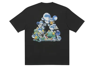 Pre-owned Palace Men's  Bubbling T-shirt In Black