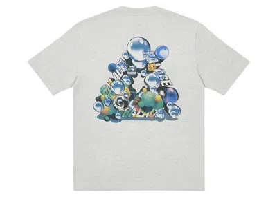 Pre-owned Palace Men's  Bubbling T-shirt In Grey Marl