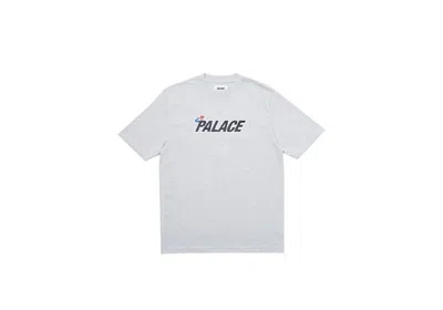 Pre-owned Palace Men's  Bunning Man T-shirt In Grey Marl In Gray