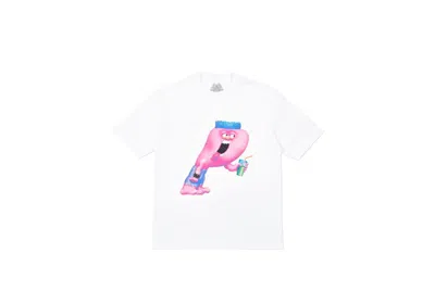 Pre-owned Palace Men's  Burb T-shirt In White