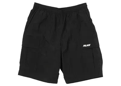 Pre-owned Palace Men's  Cargo Shell Shorts In Black