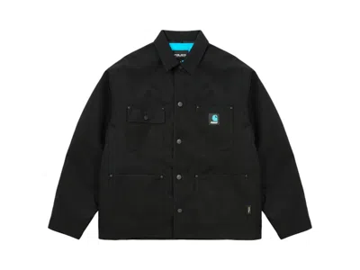 Pre-owned Palace Men's  Carhartt Wip Chore Coat In Black