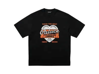 Pre-owned Palace Men's  Carhartt Wip Heart T-shirt In Black