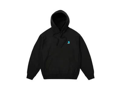 Pre-owned Palace Men's  Carhartt Wip Hoodie In Black