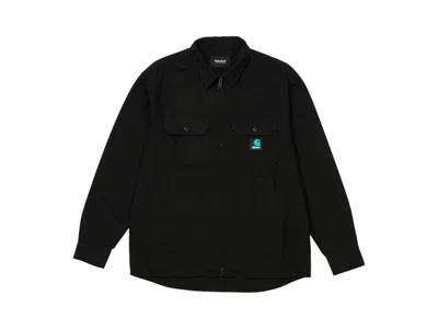 Pre-owned Palace Men's  Carhartt Wip Milford Shirt In Black