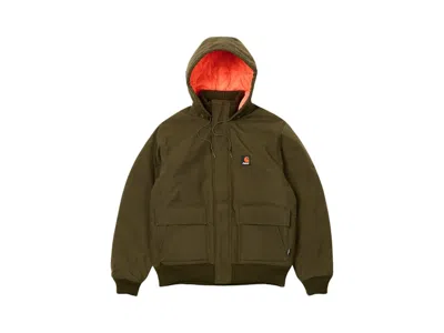 Pre-owned Palace Men's  Carhartt Wip Ranger Jacket In Plant