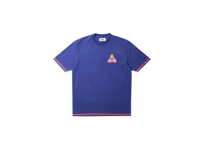 Pre-owned Palace Men's  Ch T-shirt In Navy Blue