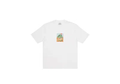 Pre-owned Palace Men's  Chrimbo Zoo T-shirt In White