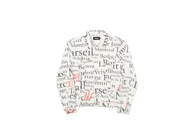 Pre-owned Palace Men's  Cityscape Jacket In White
