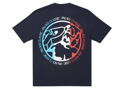 Pre-owned Palace Men's  Classico T-shirt In Navy Blue