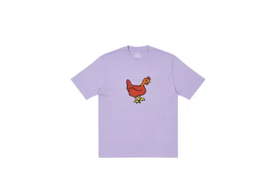 Pre-owned Palace Men's  Clucking T-shirt In Violet In Purple