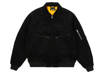 Pre-owned Palace Men's  Cord Ma1 Jacket In Black
