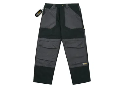 Pre-owned Palace Men's  Cordura Duck Canvas Jean In Onyx In Black