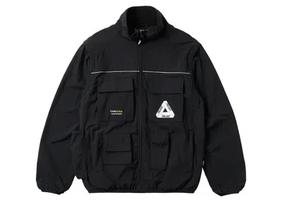 Pre-owned Palace Men's  Cordura Rs Zip Off Jacket In Black