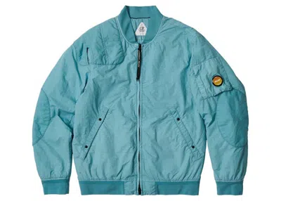Pre-owned Palace Men's  C.p. Company Bomber Jacket In Blue