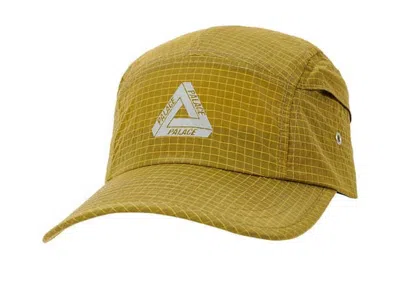 Pre-owned Palace Men's  Cripstop Grid 4g Cap In Yellow