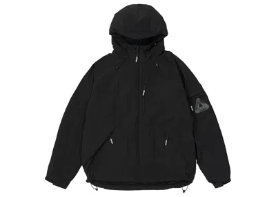 Pre-owned Palace Men's  Cripstop Grid Jacket In Black