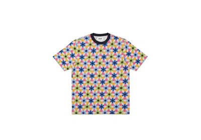 Pre-owned Palace Men's  Curtains T-shirt In Pink/blue In Multi