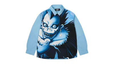 Pre-owned Palace Men's  Death Note Shirt In Blue