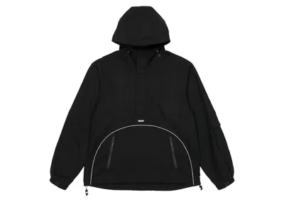 Pre-owned Palace Men's  Deflector 1/2 Zip Jacket In Black