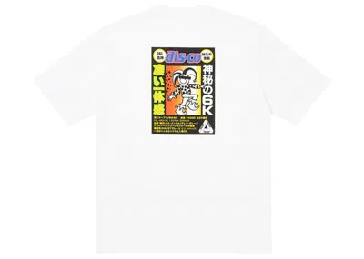 Pre-owned Palace Men's  Derek Garage T-shirt In White
