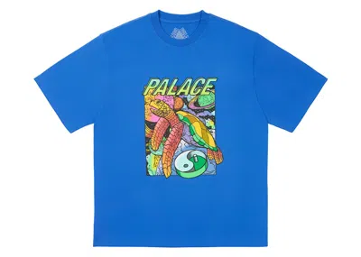 Pre-owned Palace Men's  Dmt T-shirt In Blue Berry