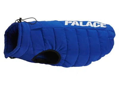 Pre-owned Palace Men's  Dog Puffer Jacket In Blue