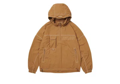 Pre-owned Palace Men's  Dominator Performance Jacket In Dark Tan