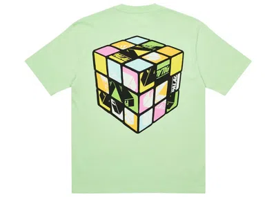 Pre-owned Palace Men's  Don't Be Square T-shirt In Pistachio