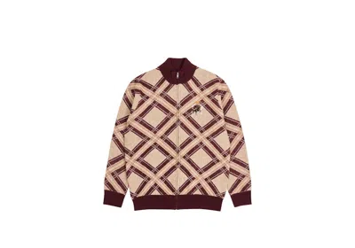 Pre-owned Palace Men's  Double Cross Knit In Cream
