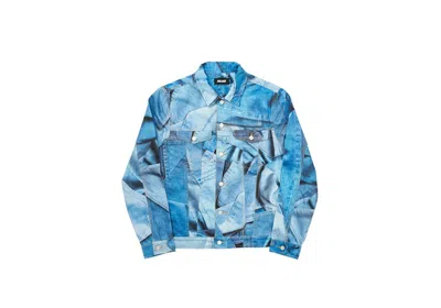 Pre-owned Palace Men's  Double Denim Jacket In Blue