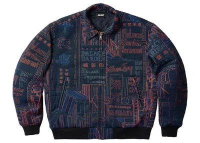 Pre-owned Palace Men's  Downtown Jacket In Blue