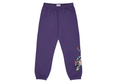 Pre-owned Palace Men's  Dragon Sweatpants In Purple