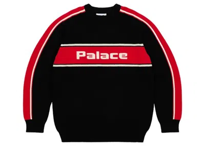 Pre-owned Palace Men's  Electronica Knit In Black