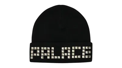 Pre-owned Palace Men's  Emotional Studded Beanie In Black