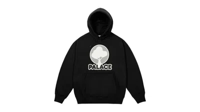 Pre-owned Palace Men's  Evergreen Hoodie In Black