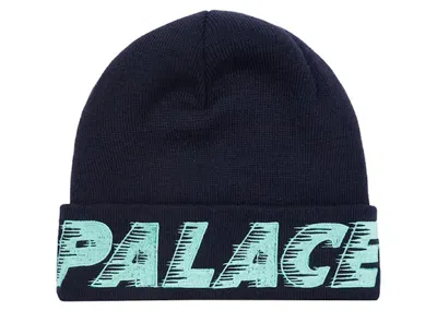 Pre-owned Palace Men's  Fast Beanie In Navy Blue