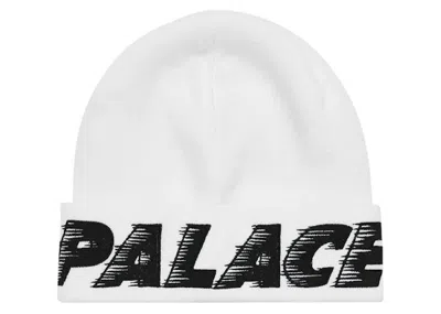 Pre-owned Palace Men's  Fast Beanie In White
