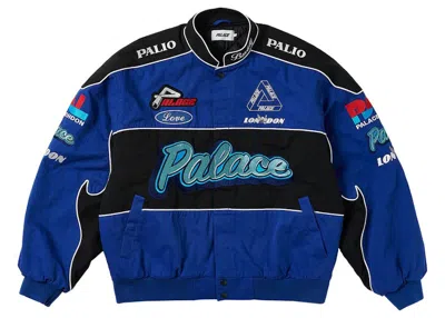 Pre-owned Palace Men's  Fast Cotton Jacket In Blue