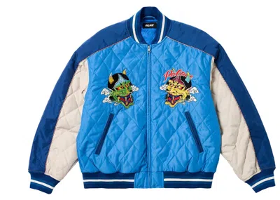 Pre-owned Palace Men's  Festival Bomber Jacket In Ultra