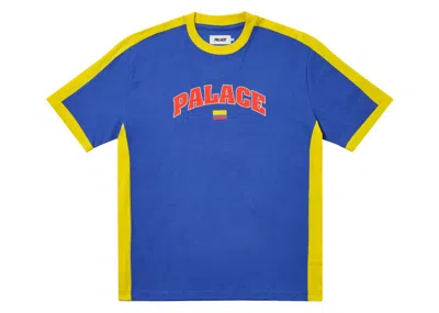 Pre-owned Palace Men's  Flag T-shirt In Blue