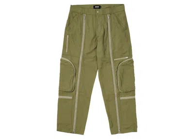 Pre-owned Palace Men's  Flaight Pant In Olive In Green